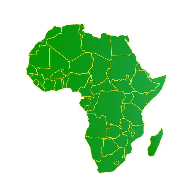 Map of Africa representing technology trusted across the continent